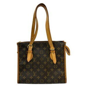 Louis Vuitton Monogram Popincourt Shoulder Bag Handbag Brown Tote